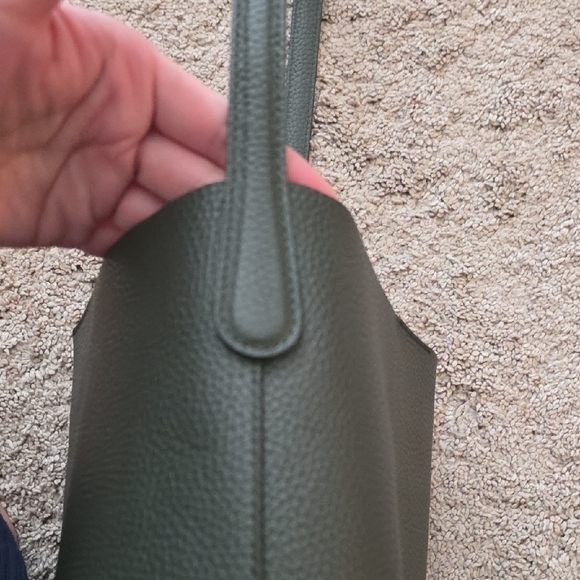 Mansur Gavriel Everyday Cavas Small - Seaweed (Dark Green) - Picture 4 of 4